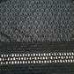 New Cotton Lawn Soft Broderie Anglaise Embroidery Border Dress Craft Fabric 50"J (Black)