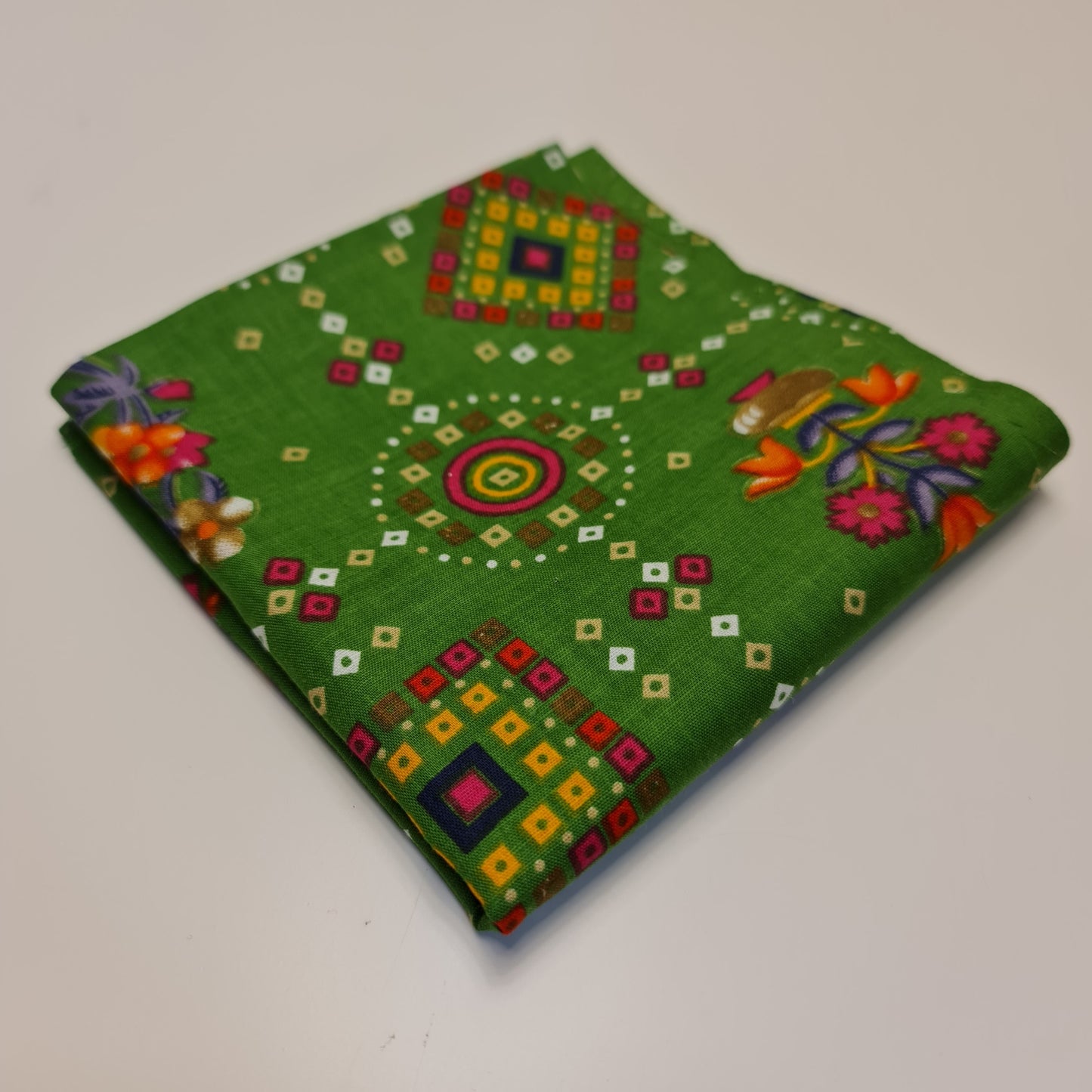 Viskose-Stoff mit indischem Boho-Druck, 6 Stück, Bündel, Fat Quarters, 50 x 50 cm, Quilting-Patchwork-Material