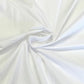 White Plain Polycotton Extra wide 60" Fabric Black Lining Draping Dress Material