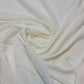 Ivory French Crepe De Chine Dress Craft Fabric Silky Plain Dyed 44"