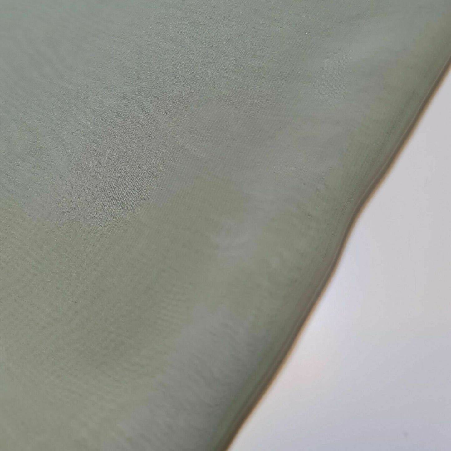 Plain Moss Crepe Fabric Premium Dyed Dress Drape Decor Craft Fabric By Meter 44" (Sage Green)