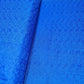 NEW SPRING 100% Cotton Lawn Broderie Anglaise Embroidery Dress Craft Fabric 44" (Royal Blue)