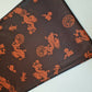 Black Crepe Elastane Jersey Oriental Chinese Dragon Soft Fabric 58" By The Meter