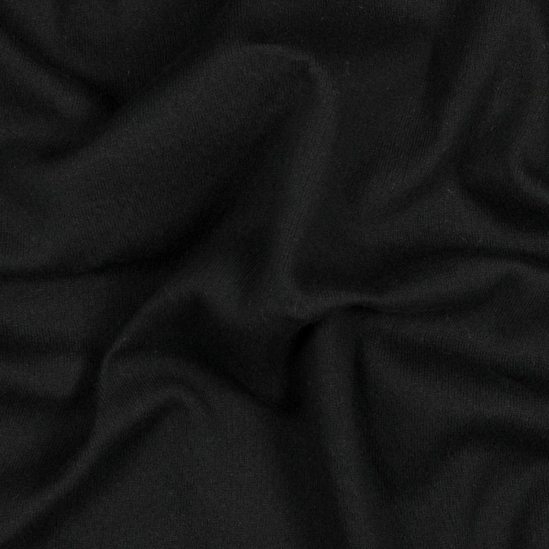 100% Cotton Calico 60SQ Plain Crafting Medium Weight Premium Quality Fabric 58" (Black)