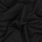 100% Cotton Calico 60SQ Plain Crafting Medium Weight Premium Quality Fabric 58" (Black)