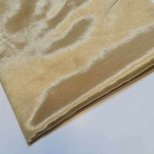 Dress Lining Fabric Anti Static Polyester Dress Jacket Garment Material 44" (Golden)