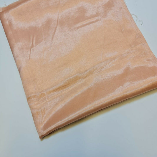 Dress Lining Fabric Anti Static Polyester Dress Jacket Garment Material 44" (Peach)