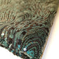 Premium Mesh Net Fabric Sequin Glitter Embroidery Dress Craft Material 150cm (Jade Black)