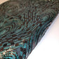 Premium Mesh Net Fabric Sequin Glitter Embroidery Dress Craft Material 150cm (Jade Black)