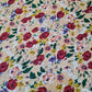 100% Cotton Poplin Daisy Flower Print Fabric Dress Craft Soft Fabric 58" (Print -1)