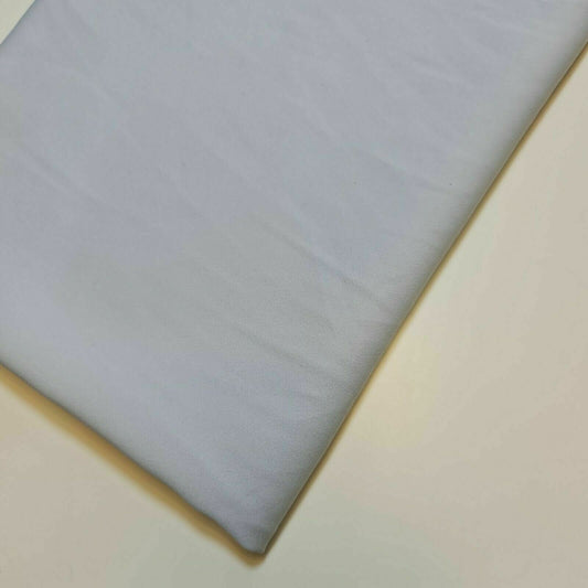 Plain Dyed Crepe Fashion Soft Fabric Décor Craft Dress Fabric 60" by the Meter (Duck Egg Grey)