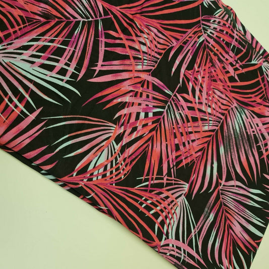 Weicher Poly-Crêpe-Kleiderstoff mit sommerlichem Blumendruck, 147,3 cm, Meterware (Design 3)