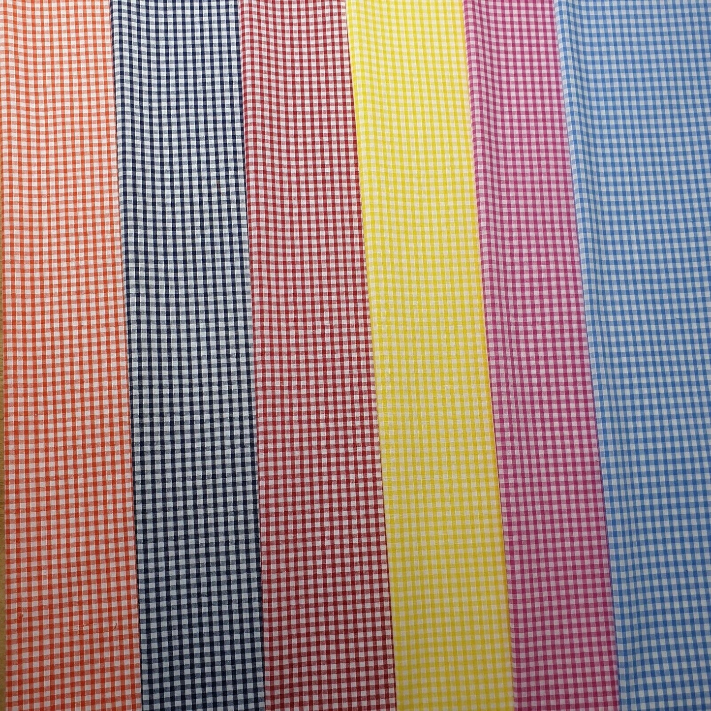 Gingham-Stoff aus Polycotton, 1/8 Zoll, kariert, zum Nähen, Schneidern, Vorhänge, 112 cm, 44 Zoll breit (SMARAGD)