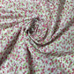 NEW Floral Ditsy Print Polycotton White Craft Dress Fabric by The Metre 44"