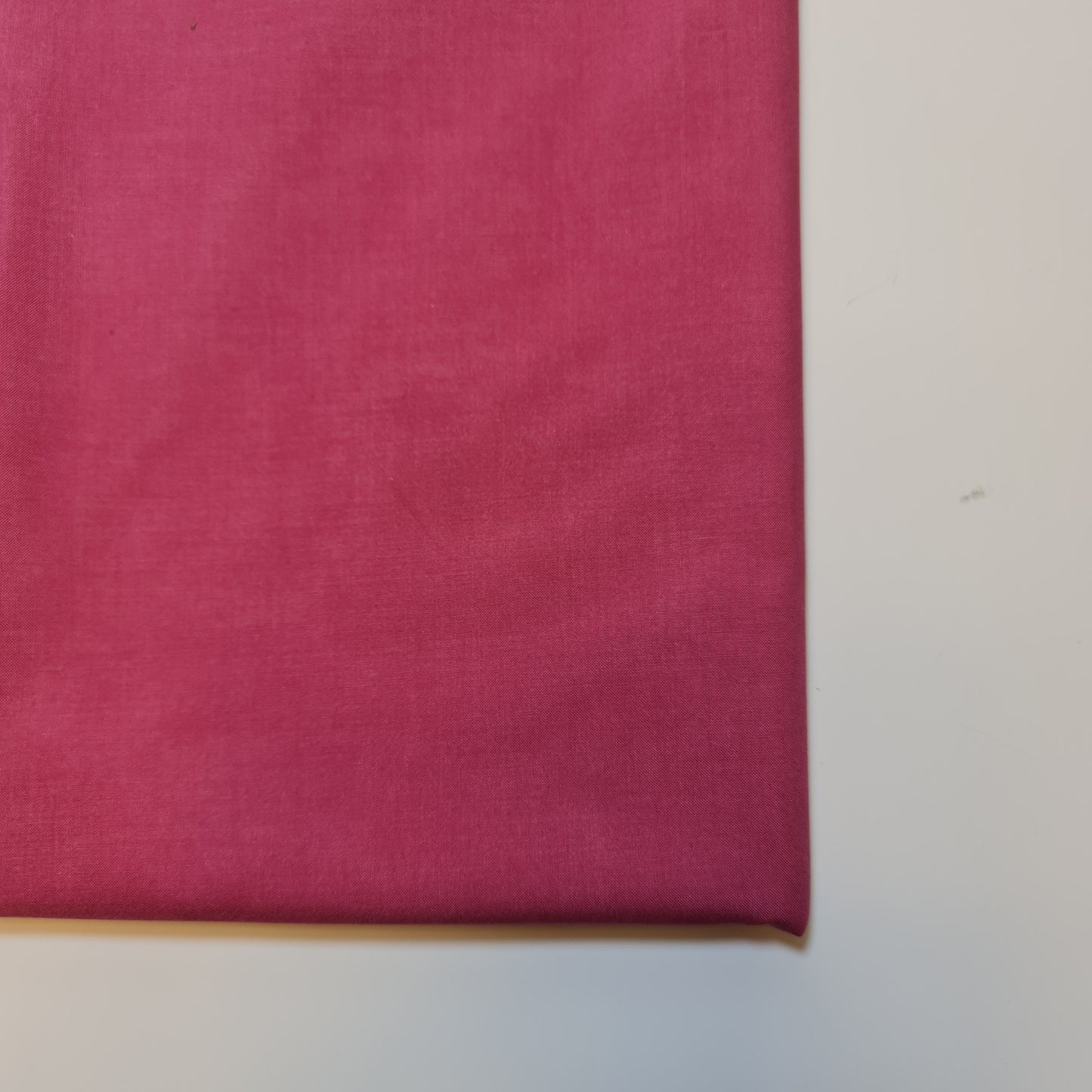 Poly Viscose/Cotton Plain Fabric Non Stretch Dress Craft Material 58" Meter (Mauve)