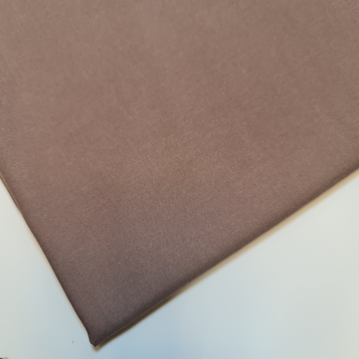 Poly Viscose/Cotton Plain Fabric Non Stretch Dress Craft Material 58" Meter (Taupe)