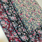 100% Cotton Poplin Floral Spring Bloom Print Fabric Dress Craft Soft Fabric 58" (Cream Base)