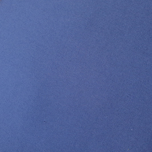 100% Cotton Plain Colours Woven Poplin Fabric Dress Material Crafts Quilting 58" (Navy Blue)