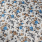 Floral Silk Satin Printed Dress Drape Fabric Material 58" By The Meter d#3 (Colour 2)