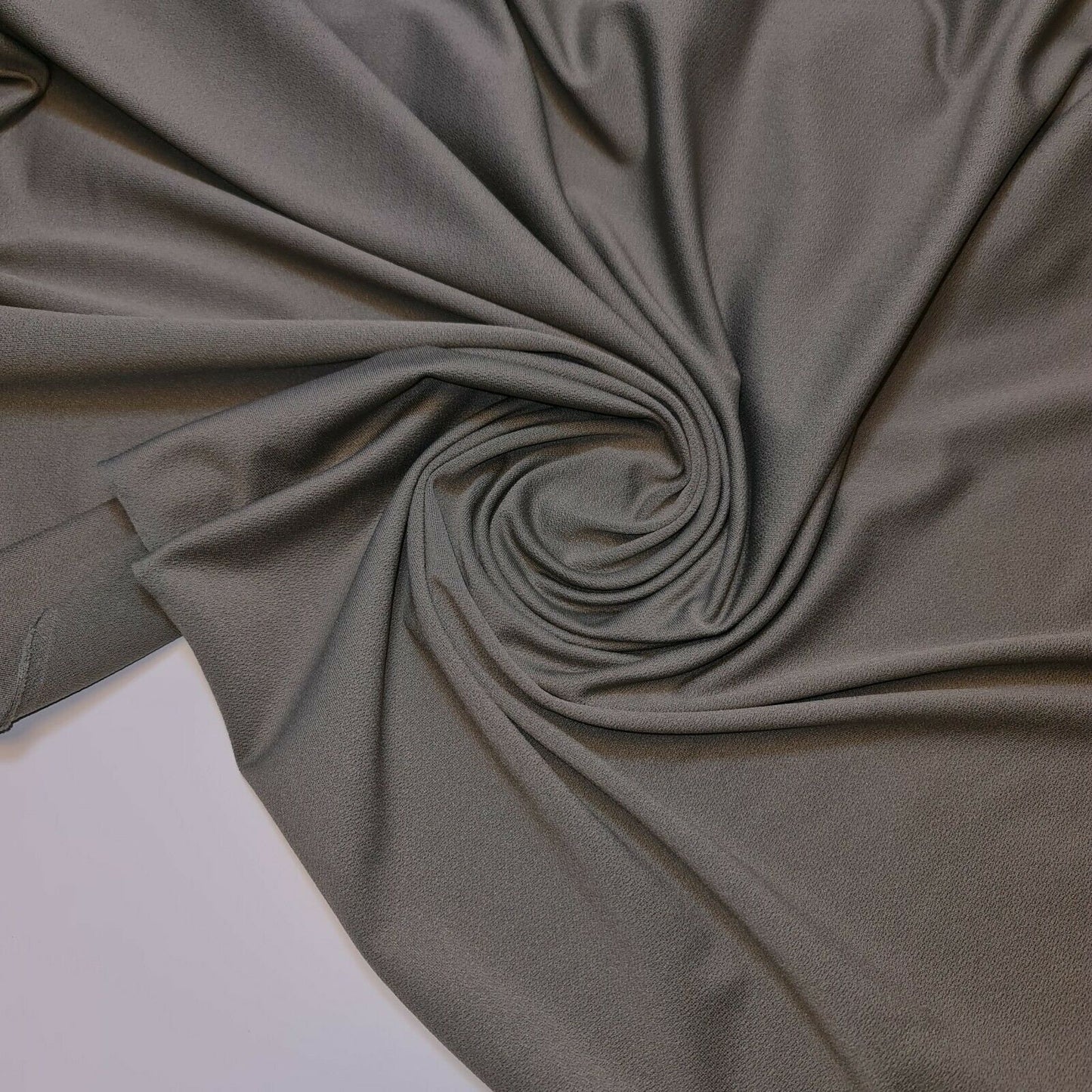 Scuba Crepe Fabric 4 way Stretch Elastane Jersey Spandex Dress Material 58" wide (Khaki)