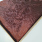 Luxurious Self Print Faux Silk Taffeta Dress Craft Cushion Curtain Fabric 58" (Rust)