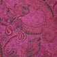 Paisley Mandala Cerise Bodycon Scuba Dress Jersey Stretch Fabric Material 52"