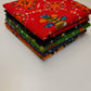 Viskose-Stoff mit indischem Boho-Druck, 6 Stück, Bündel, Fat Quarters, 50 x 50 cm, Quilting-Patchwork-Material