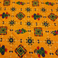 Baumwolle, indischer Ethno-Rajasthani-Druck, Suzani, Rangoli, Boho, Banjara-Stoff, 111,8 cm (Farbe – 1)