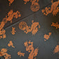 Black Crepe Elastane Jersey Oriental Chinese Dragon Soft Fabric 58" By The Meter