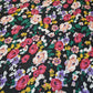 100% Cotton Poplin Daisy Flower Print Fabric Dress Craft Soft Fabric 58" (Print -1)