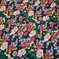 100% Cotton Poplin Daisy Flower Print Fabric Dress Craft Soft Fabric 58" (Print -1)