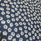 100% Cotton Poplin Daisy Flower Print Fabric Dress Craft Soft Fabric 58" (Print -2)