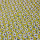 100% Cotton Poplin Daisy Flower Print Fabric Dress Craft Soft Fabric 58" (Print -3)