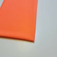 Neon Coral Poly Crepe Fabric Dress Decoration Drape Material 58" By Meter AJ