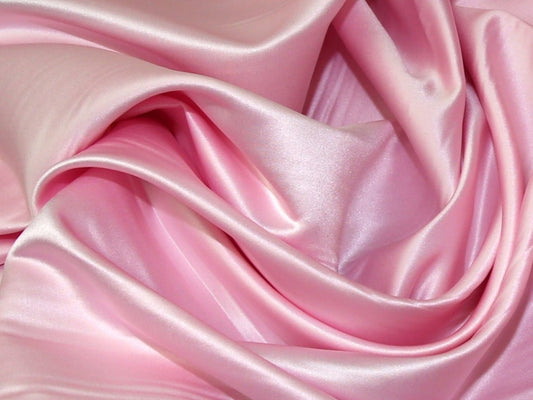 Silky Satin Fabric Dress Craft Fabric Plain Luxury Wedding Material 150 cm (EPR) Available in Continuous Length