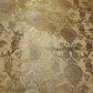 New Prints Ornamental Floral Gold Metallic Print Indian Banarasi Brocade Fabric (Gold)