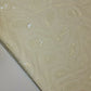 Broderie Anglaise Soft Flower Embroidery 100% Cotton Dress Craft Fabric 44" (Cream- 5)