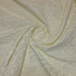 Broderie Anglaise Soft Flower Embroidery 100% Cotton Dress Craft Fabric 44" (Cream- 7)