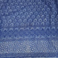 Broderie Anglaise Soft Flower Embroidery 100% Cotton Dress Craft Fabric 44" (Navy-1)