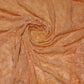 Premium Orange Crepe Chiffon Embroidery Dressmaking Craft Fabric 40" wide