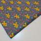 Christmas Polycotton Print Santa Reindeer Ginger man Festival Polycotton  (112cm wide) Print -4