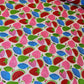 Kids Print 100% Cotton Poplin Fabric Apple Pears Watermelon Base (44" inch wide)