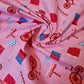 Kids Print 100% Cotton Poplin Fabric Multi Cycles Summer Dress (44" inch Wide)