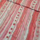 Pink Poplin Stripe Spot Pink Dress Making Fabric Summer (58" wide)