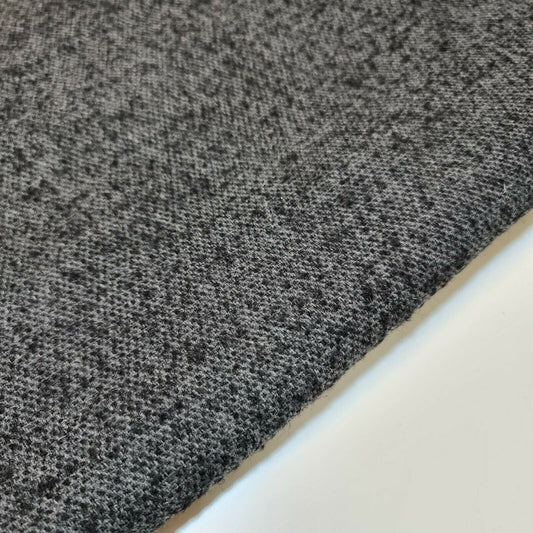 Charcoal Grey Wool Blend Upholstery Curtain Dress Fabric By The Meter 58" Wide