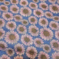 Yellow Sunflower Polycotton Print Summer Dress Fabric Large Floral (45" wide) Print -1