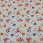 Kids Print 100% Cotton Poplin Fabric White Base Teddy Summer Dress Fabric (44"W)