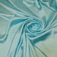 Luxury Glossy Charmeuse Silk Satin Weave Bridal Dress Polyester Fabric 58" (MINT - 16)