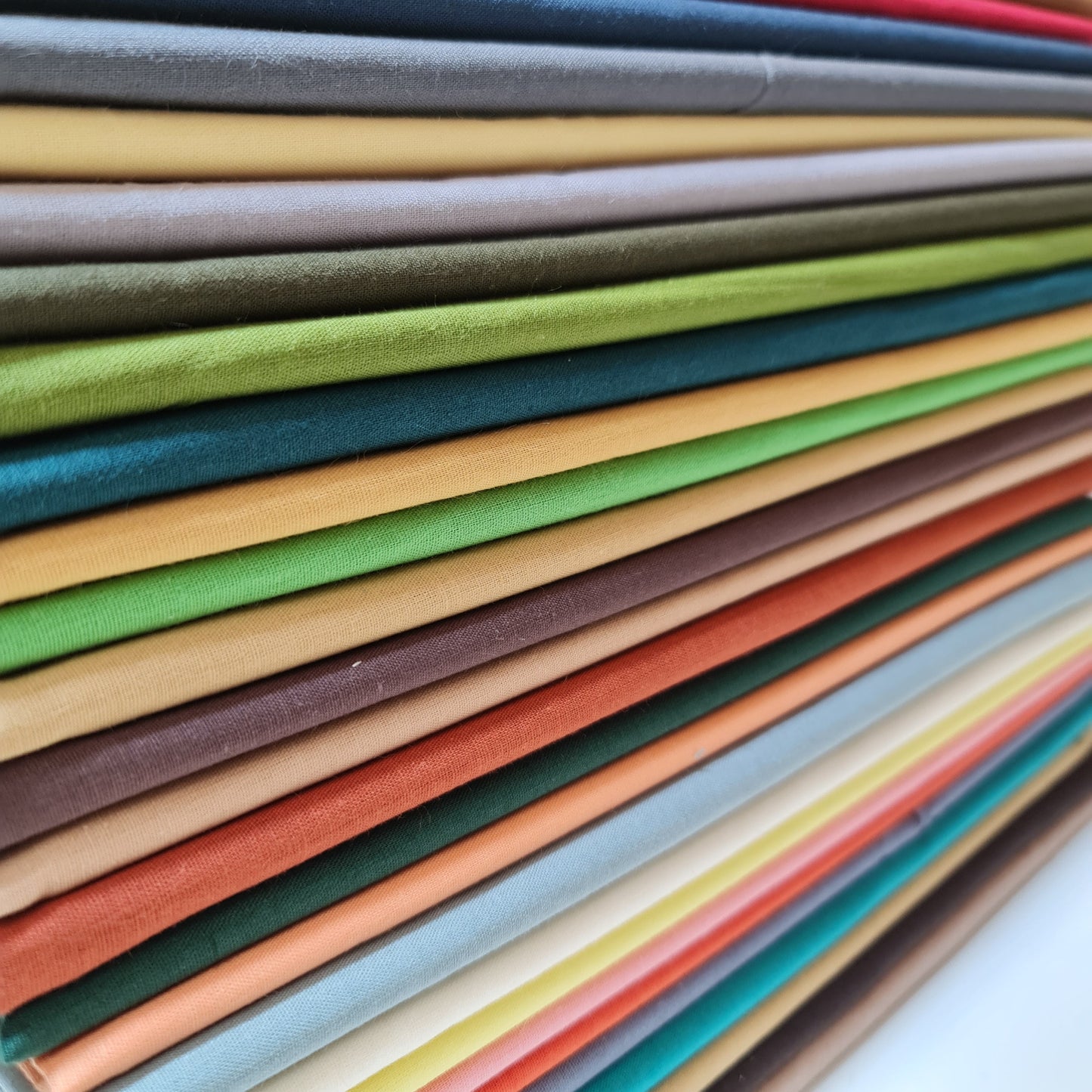 Plain 100% Cotton Fabric Material Fat Quarters Quilting Metre 30 Colours 44 Inch Wide  (Taupe)