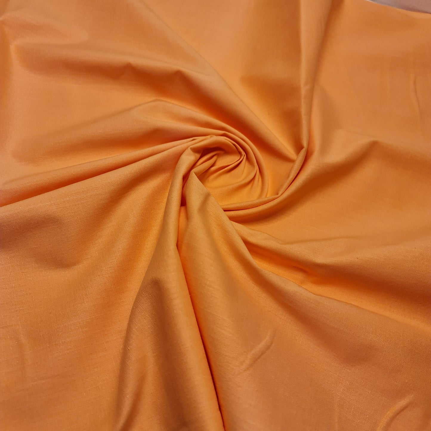 Plain 100% Cotton Fabric Material Fat Quarters Quilting Metre 30 Colours 44 Inch Wide  (Peach)